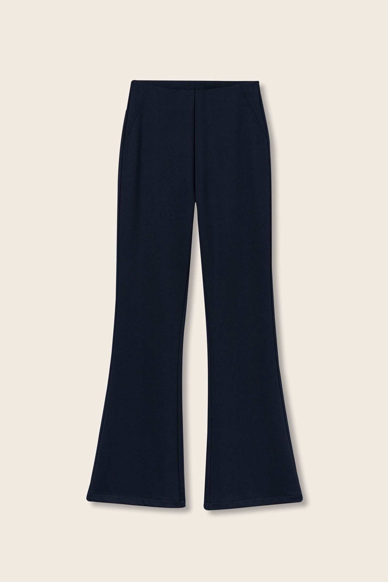 Knit Flare Trousers
