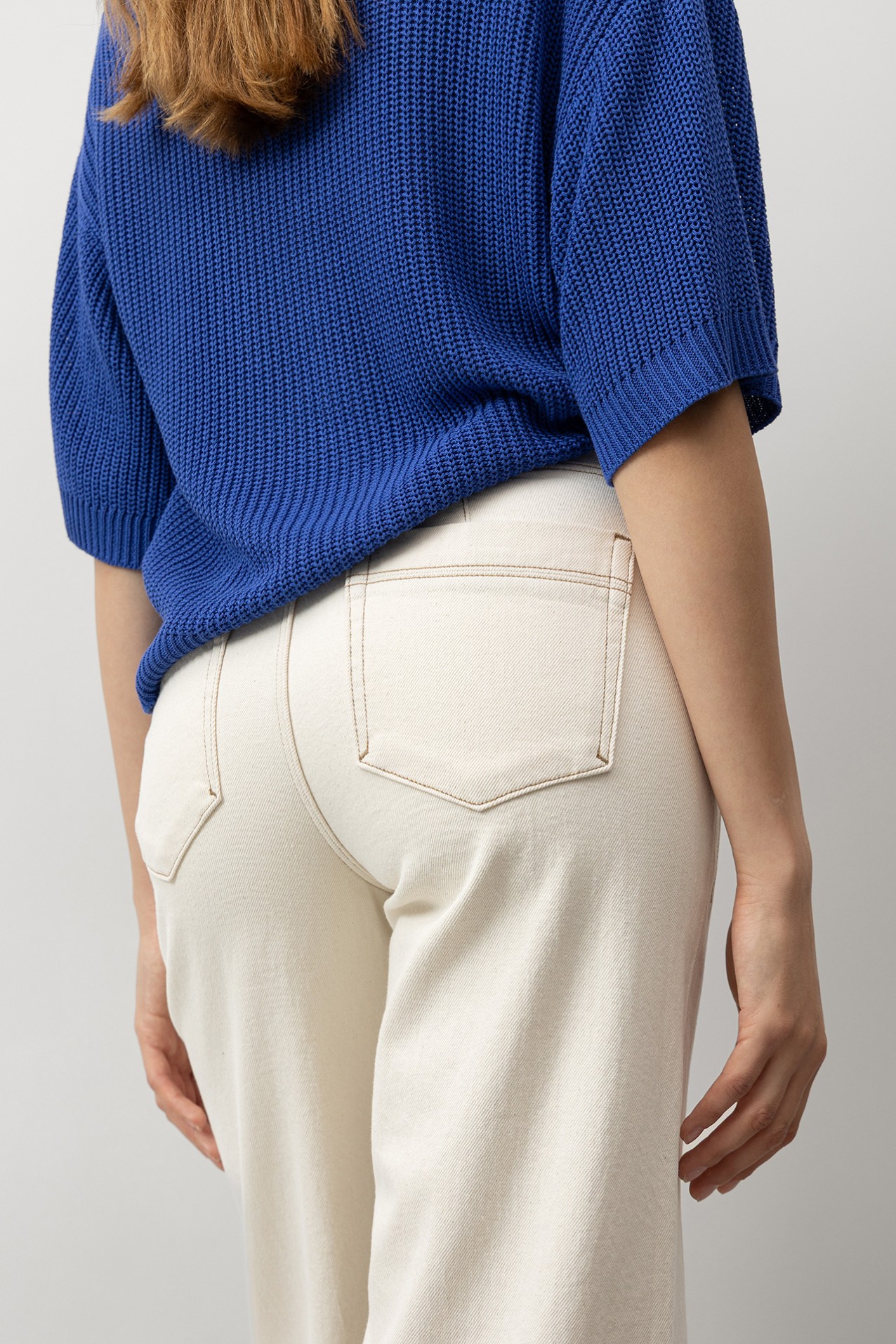 Wide Leg Jeans with Belt