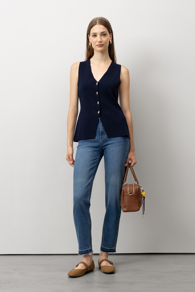 Knit Vest Top Knit Vest Top