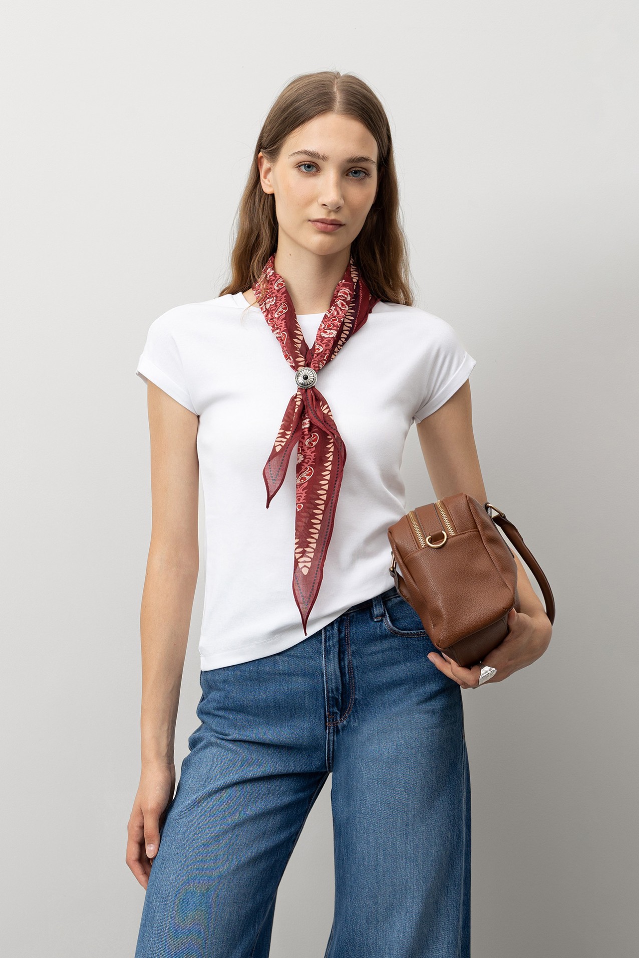 Camiseta Super Slim con Dobladillo