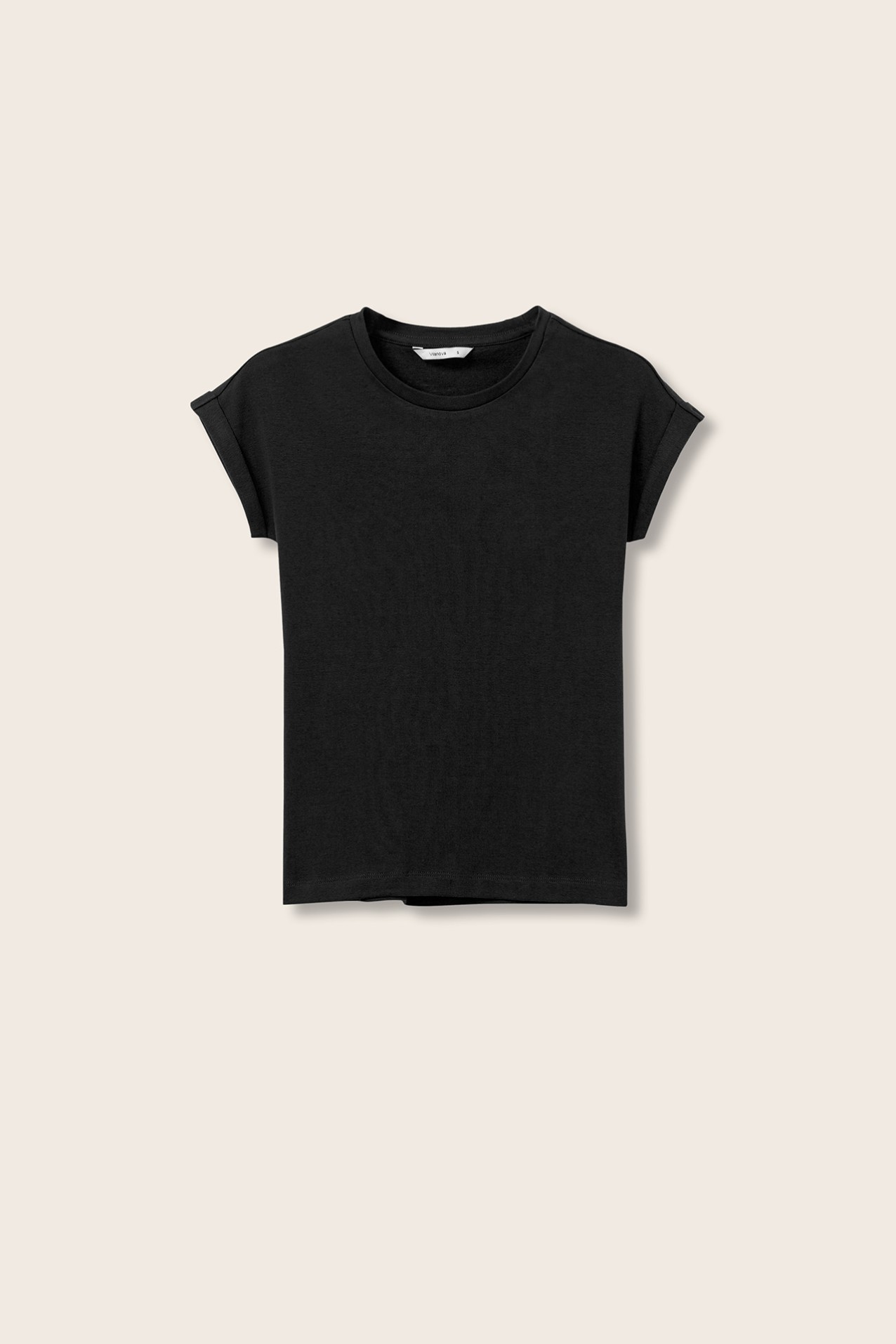 Camiseta Super Slim con Dobladillo