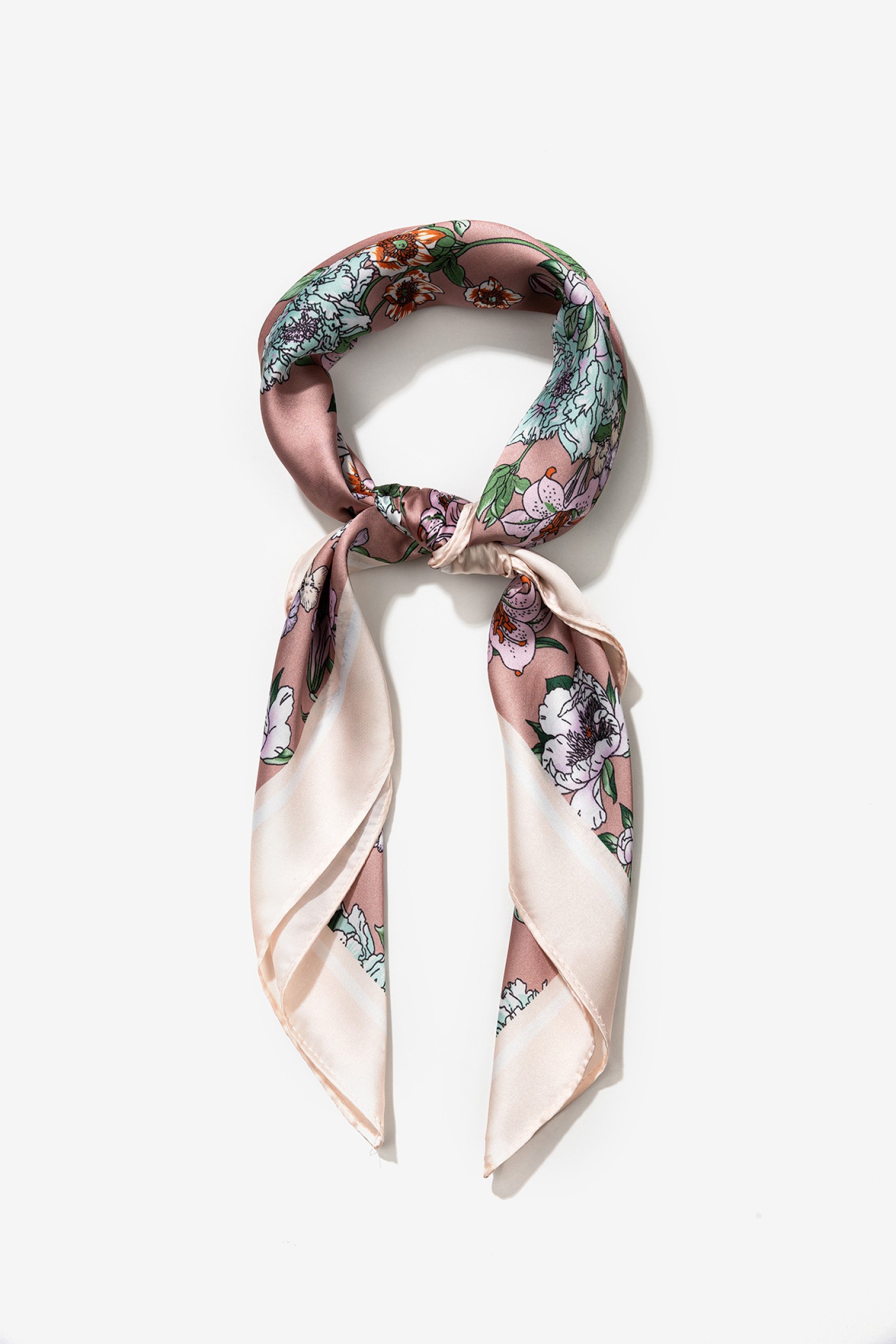 Bandana Acetinada Floral