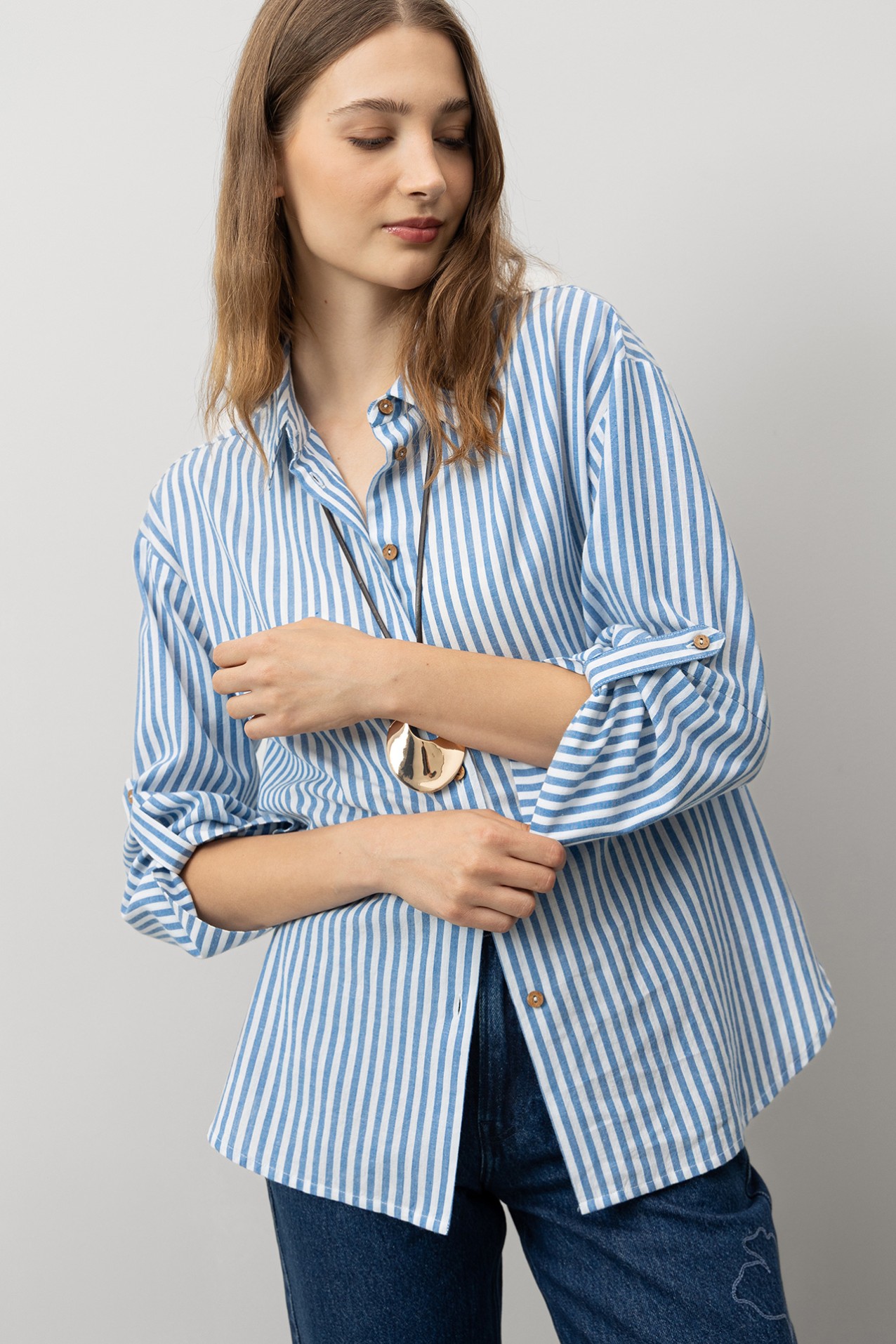 Cotton Striped Shirt