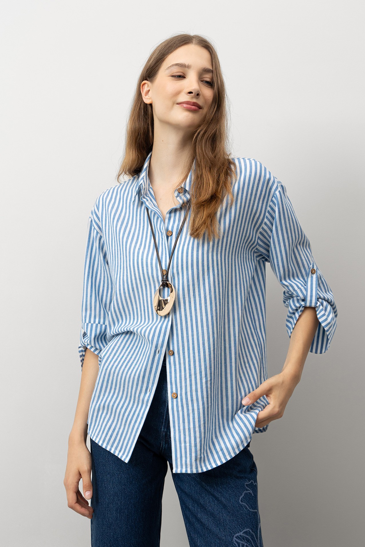 Cotton Striped Shirt