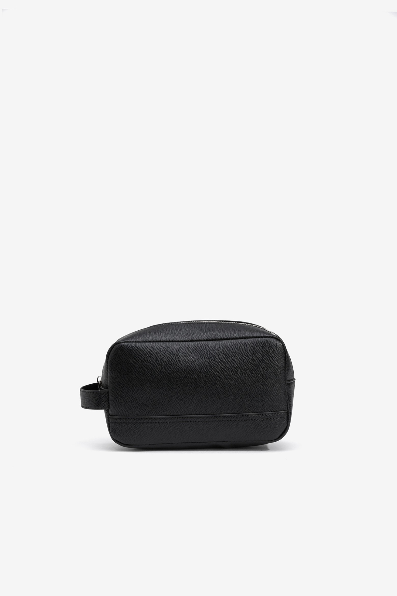 Faux Leather Effect Wash Bag