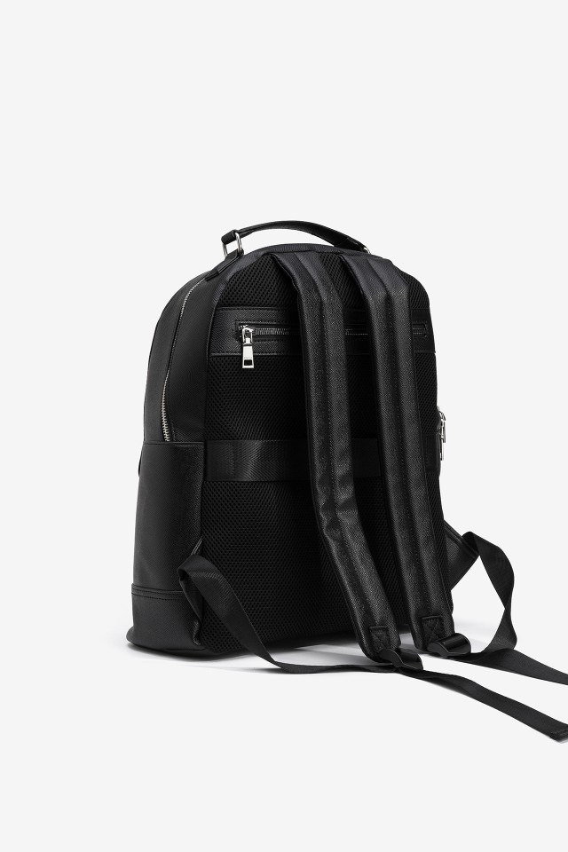 Office Faux Leather Effect Backpack Office Faux Leather Effect Backpack