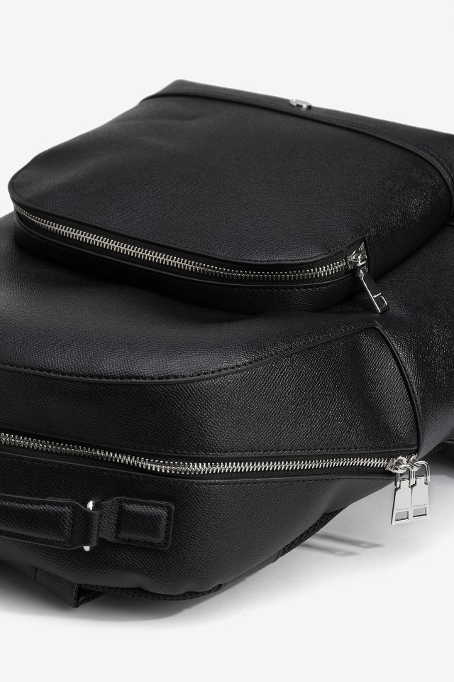 Office Faux Leather Effect Backpack Office Faux Leather Effect Backpack