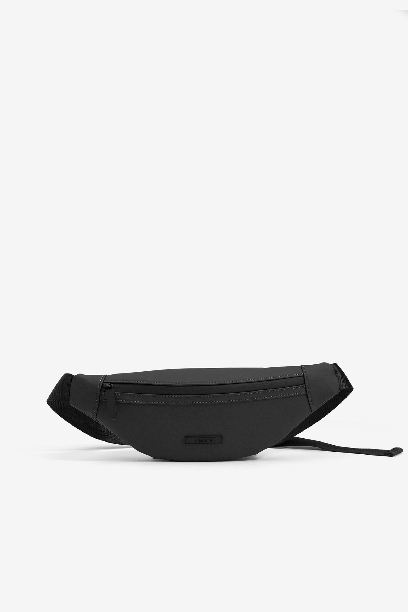 Rubber Effect Belt Bag