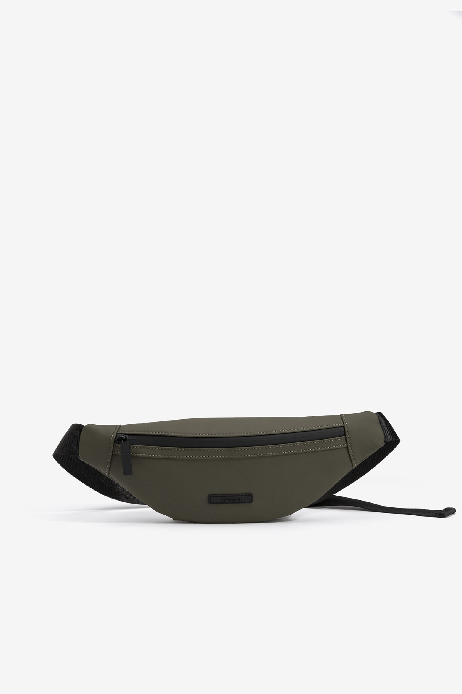 Rubber Effect Belt Bag