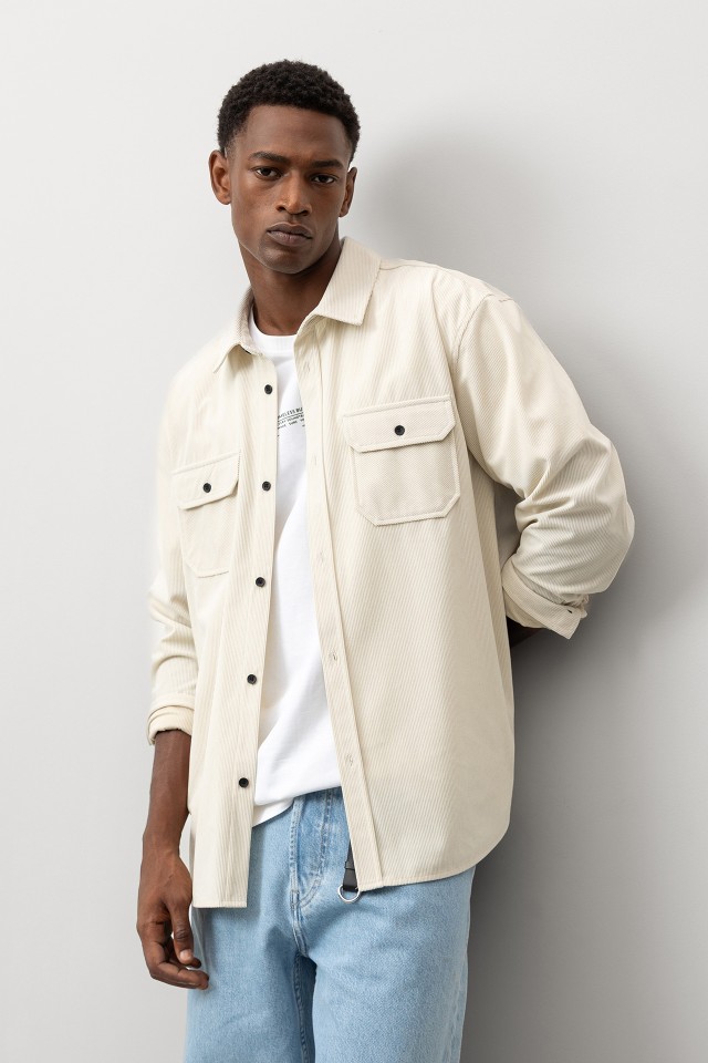 Relaxed Corduroy Shirt