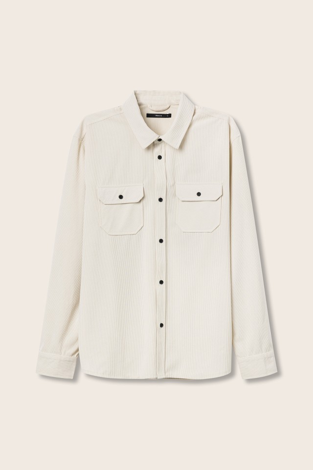 Camisa Relaxed Bombazine Camisa Relaxed Bombazine