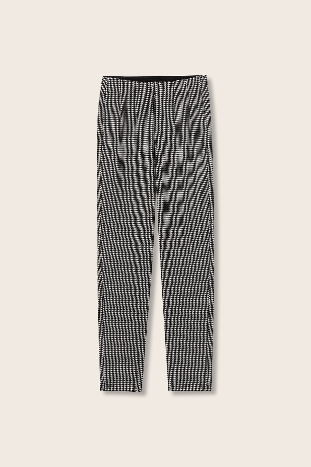 Slim Fit Patterned Trousers