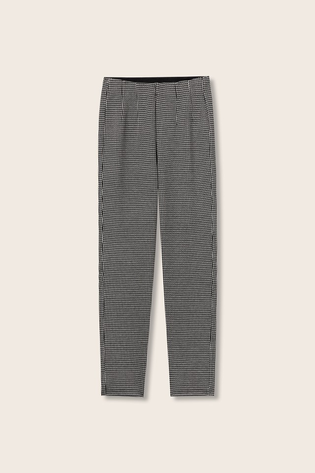 Slim Fit Patterned Trousers Slim Fit Patterned Trousers