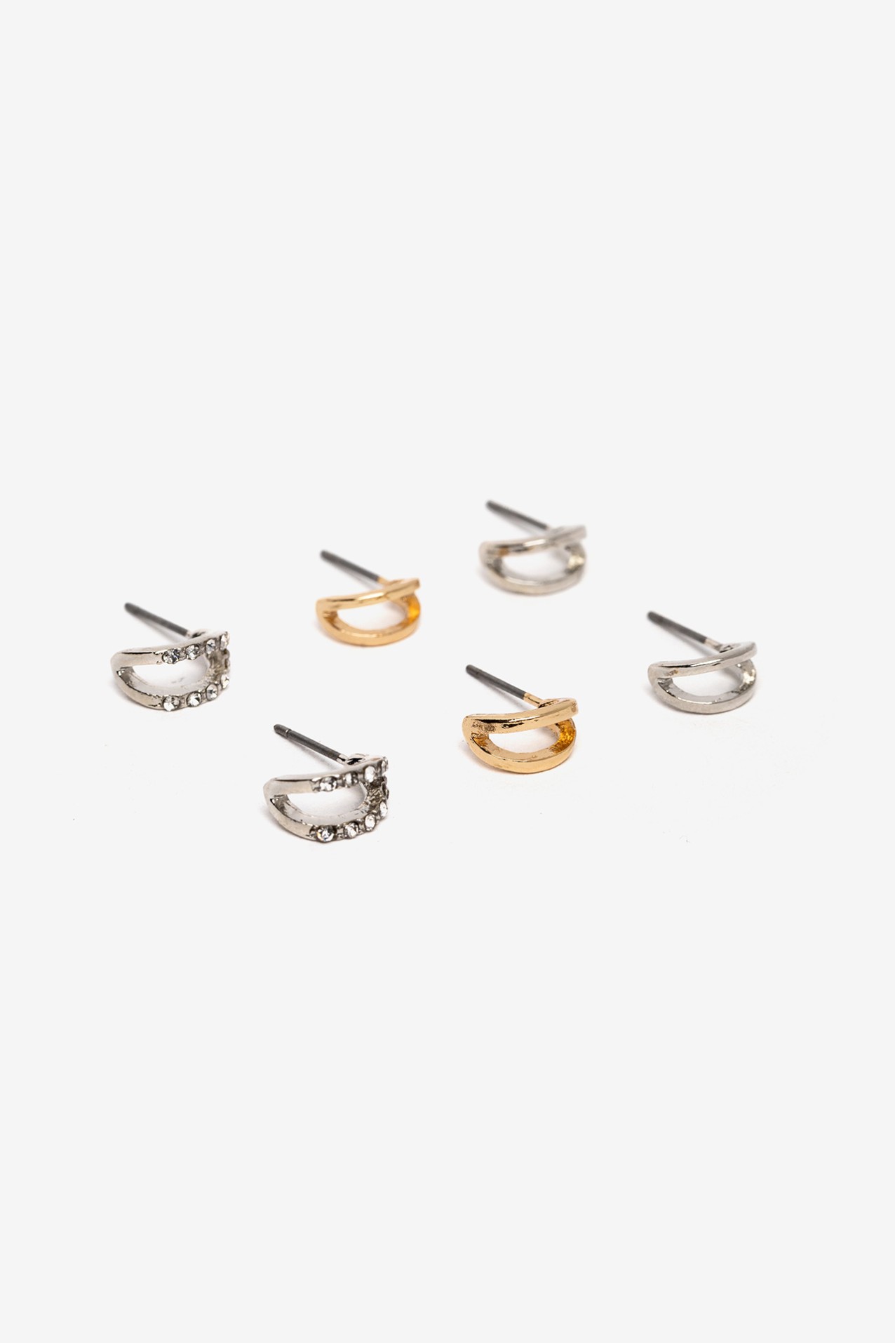 Pendientes de aro mixtos