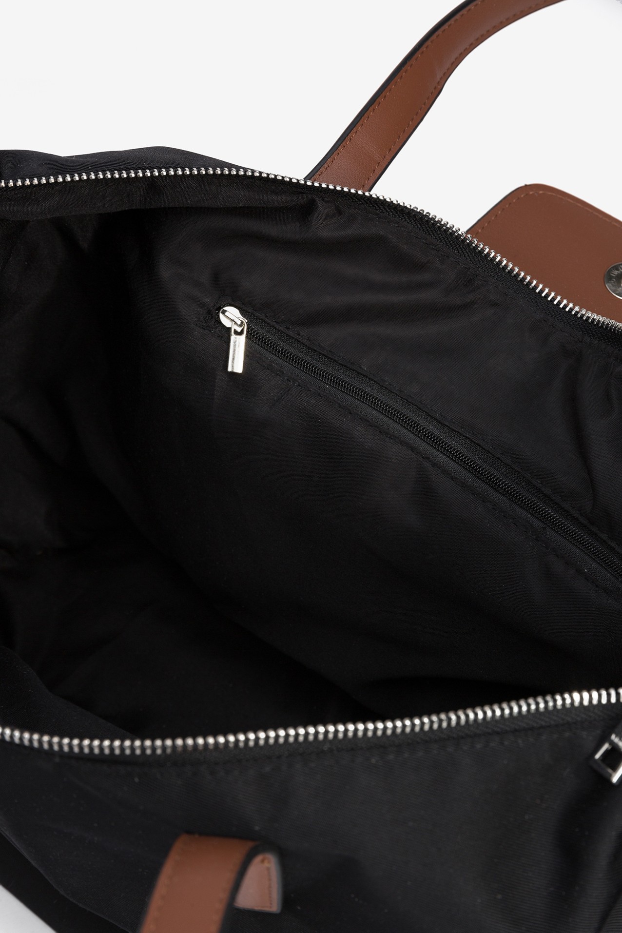 Mala Shopper de Nylon Combinada