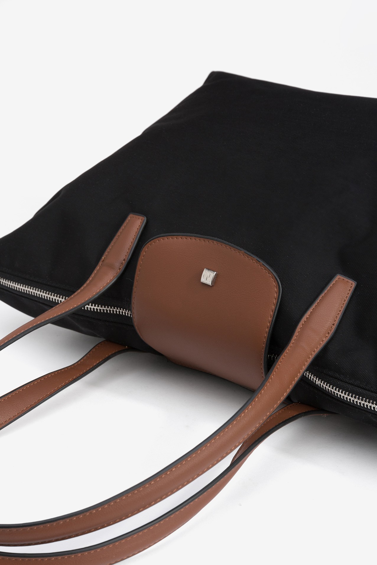 Mala Shopper de Nylon Combinada