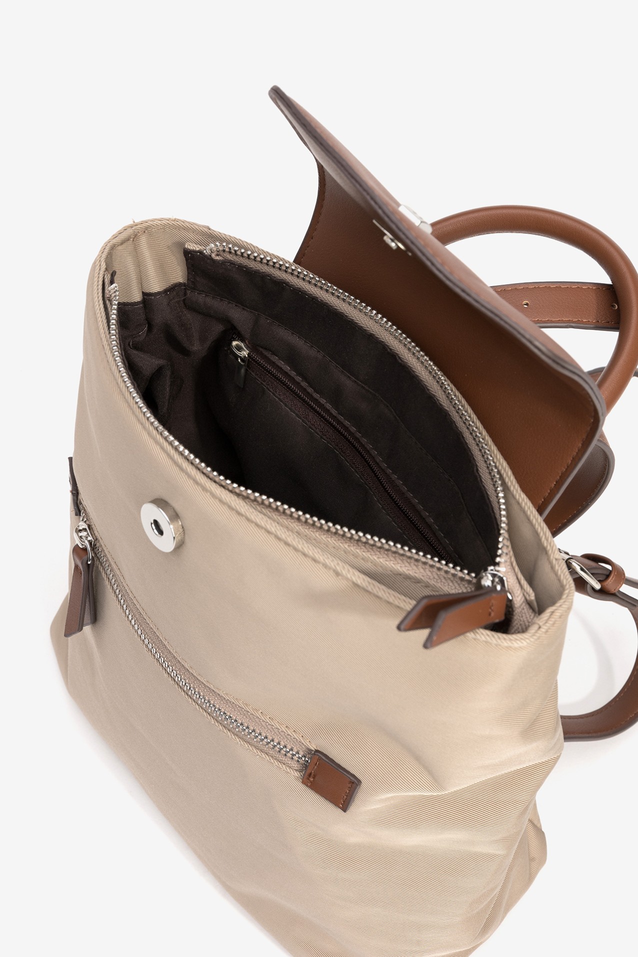 Mochila Bege-Claro Elegante