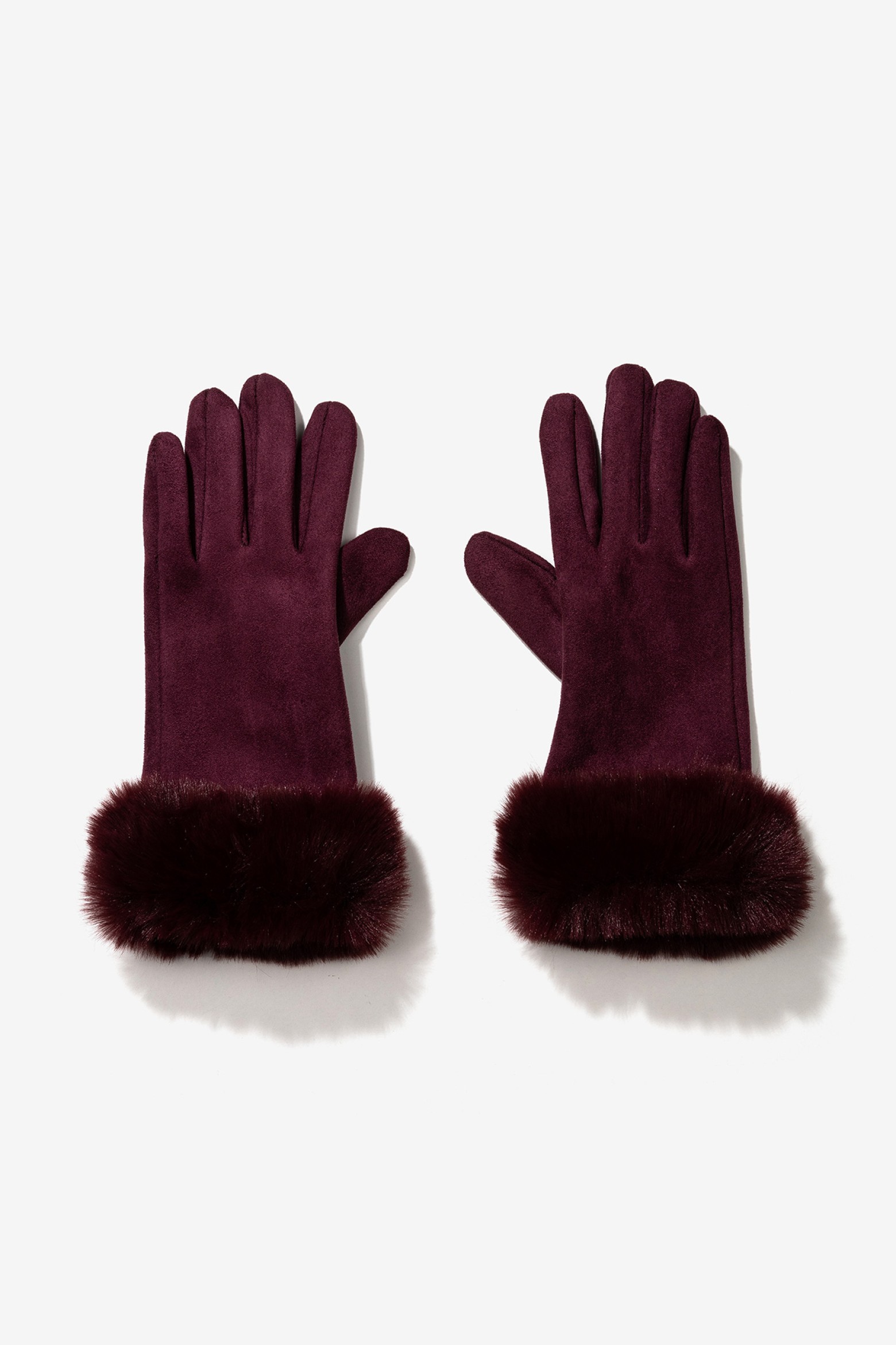 Luvas com Pormenor de Plo