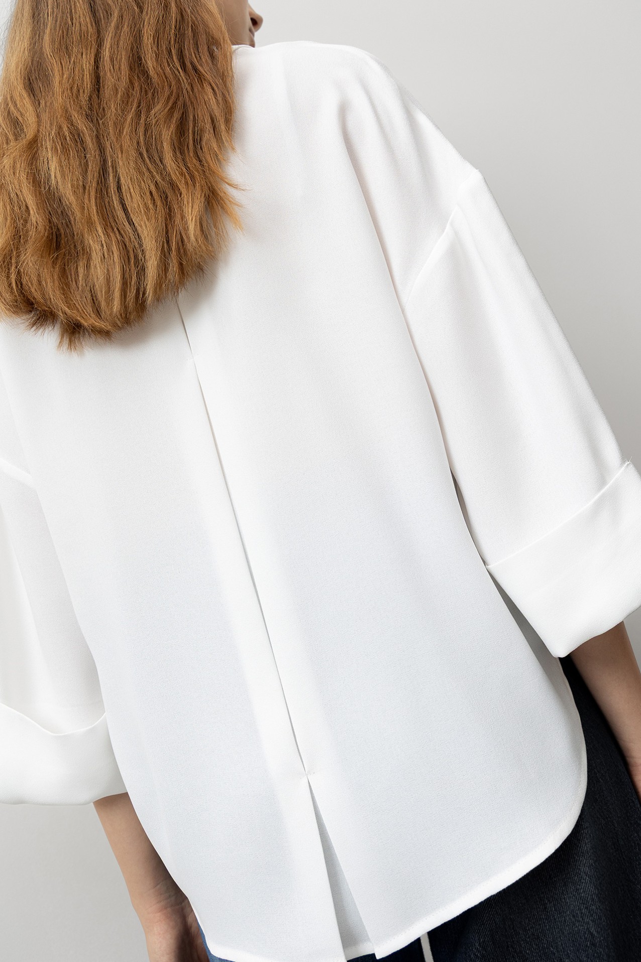 Camisa Relaxed com Botes Metlicos