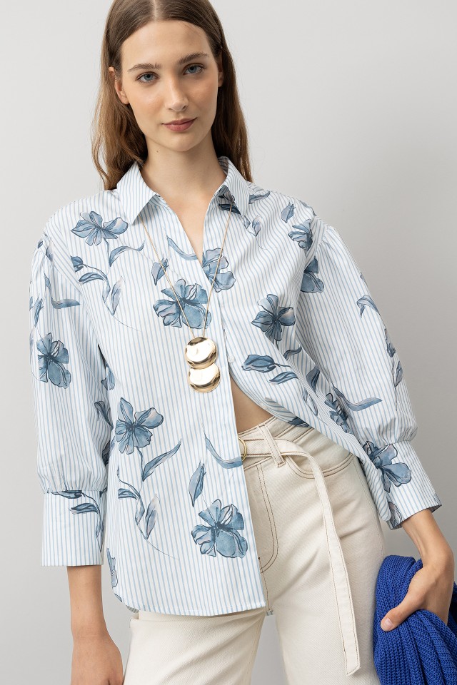Camisa Relaxed Estampada