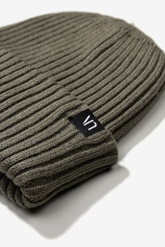 Green Ribbed Beanie Green Ribbed Beanie