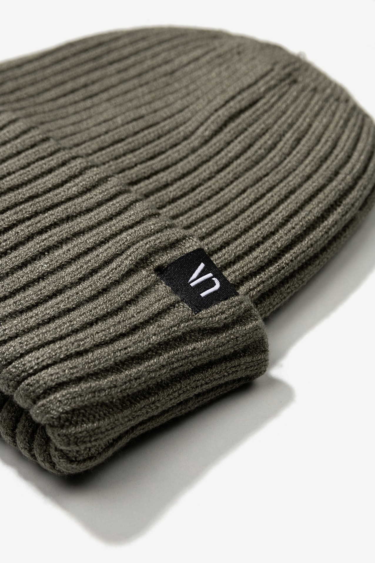 Gorro verde de punto