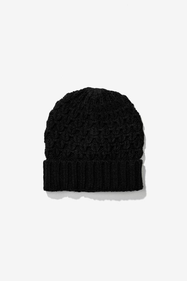 Black Knit Beanie