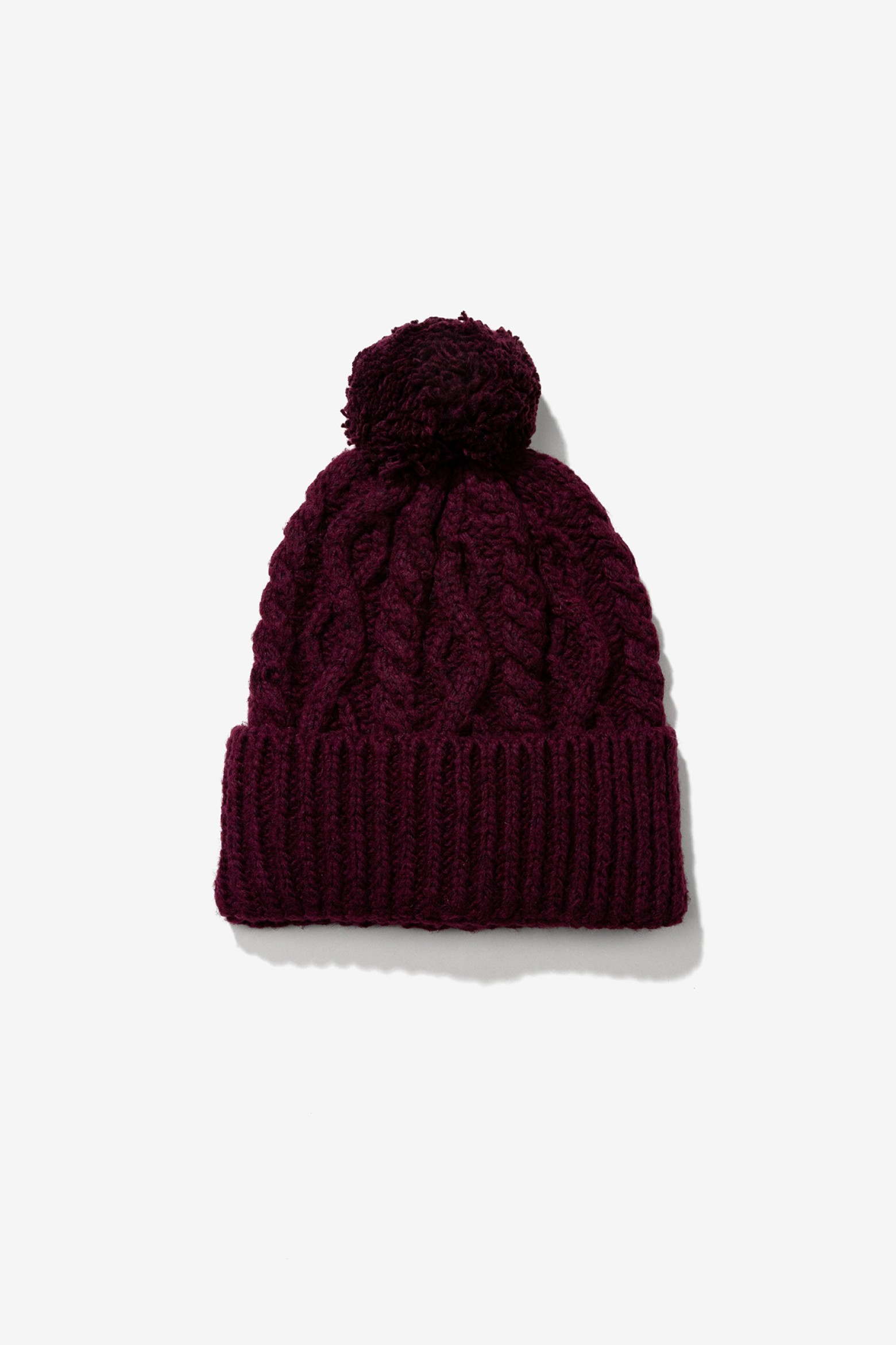 Gorro Tricotado com Pompom