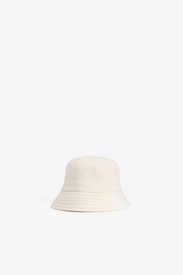 Beige Bucket Hat