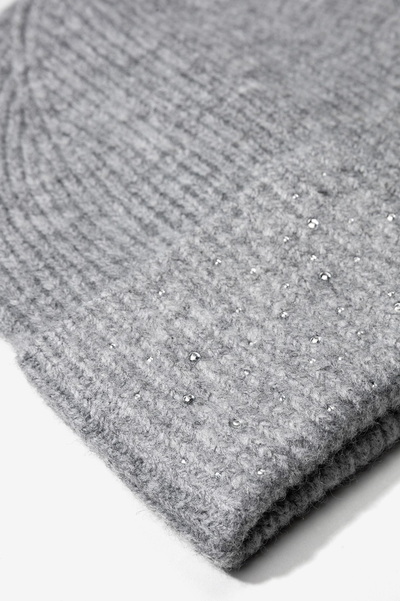Grey Knit Beanie