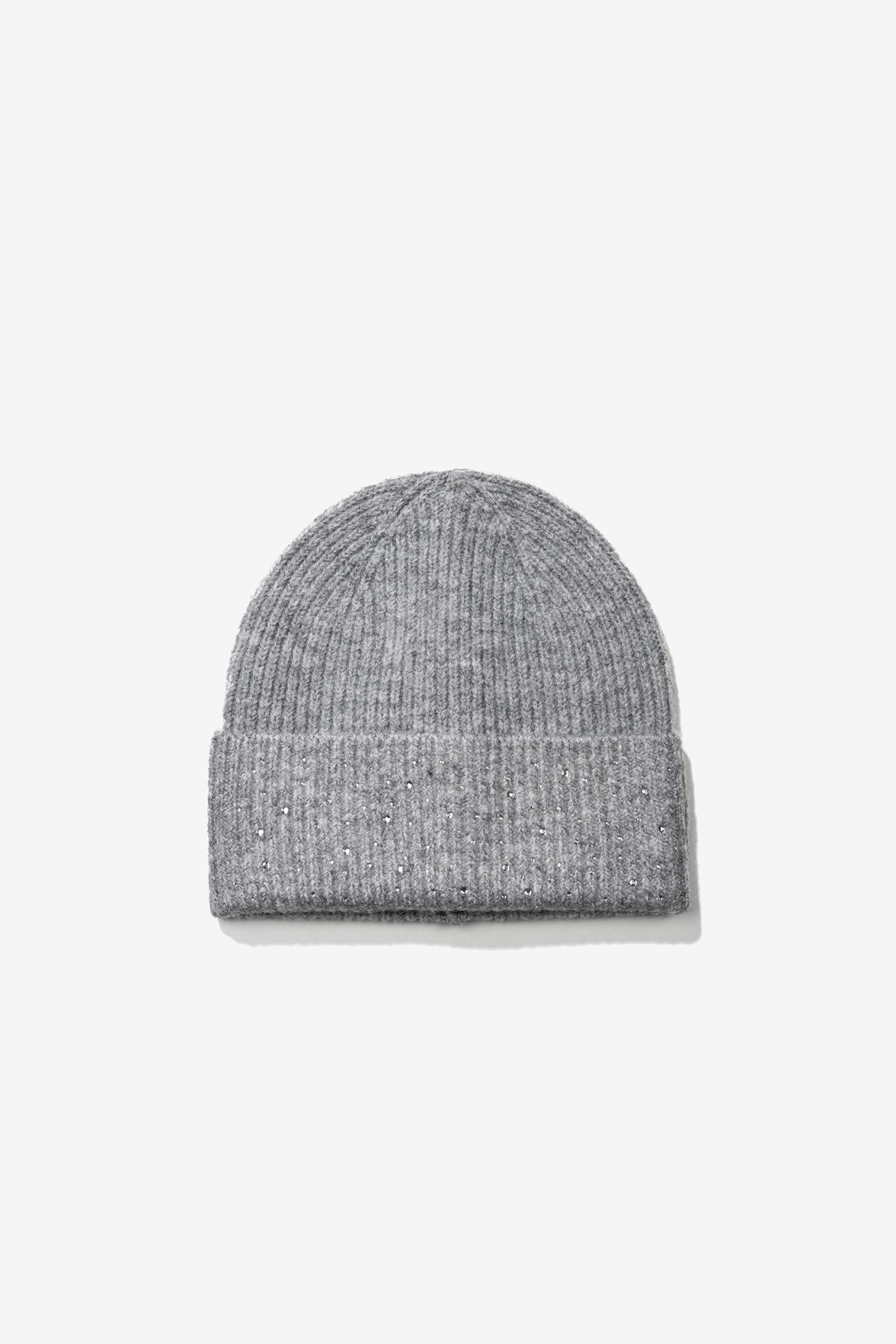 Grey Knit Beanie
