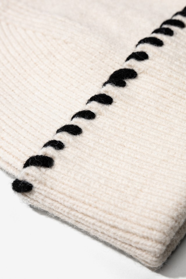 Gorro de malha cru Gorro de malha cru