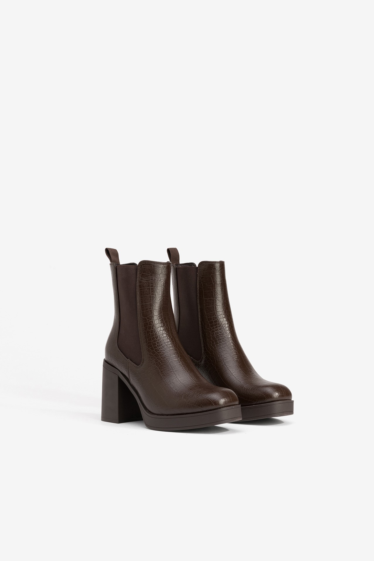 Chocolate Brown Ankle Boots