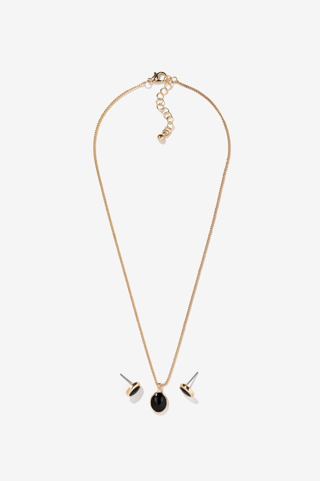 Conjunto de Bijuteria Dourada