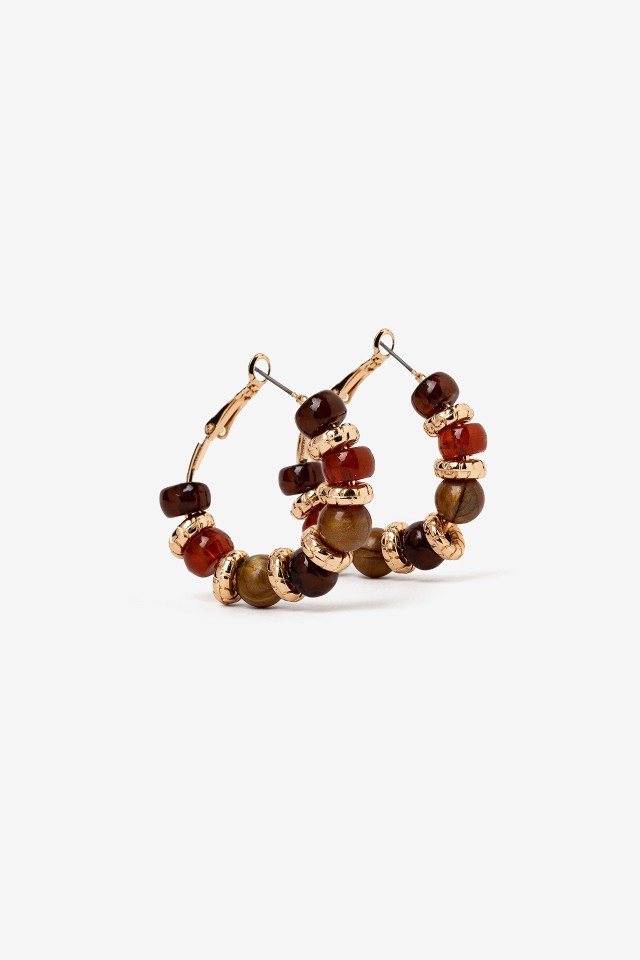 Pendientes aros dorados