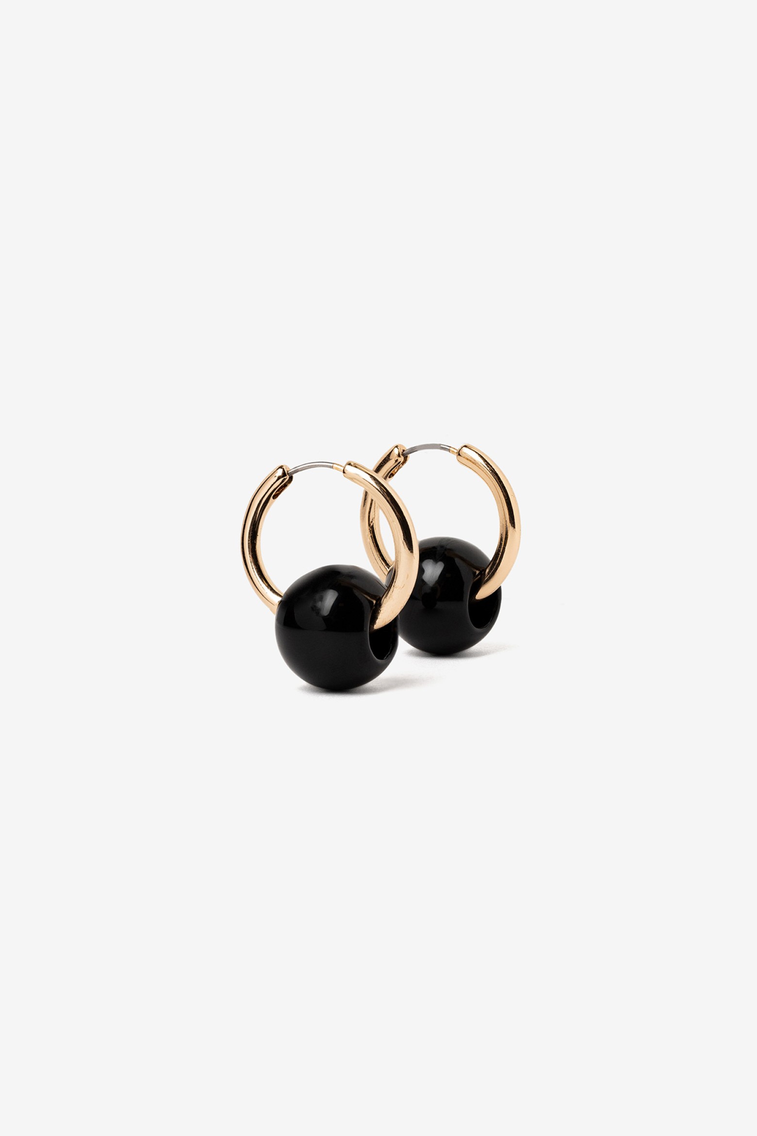 Golden Hoop Earrings