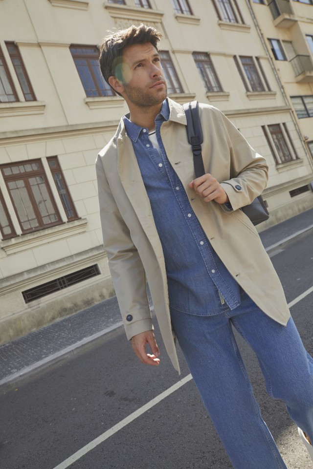 Regular Fit Denim Shirt