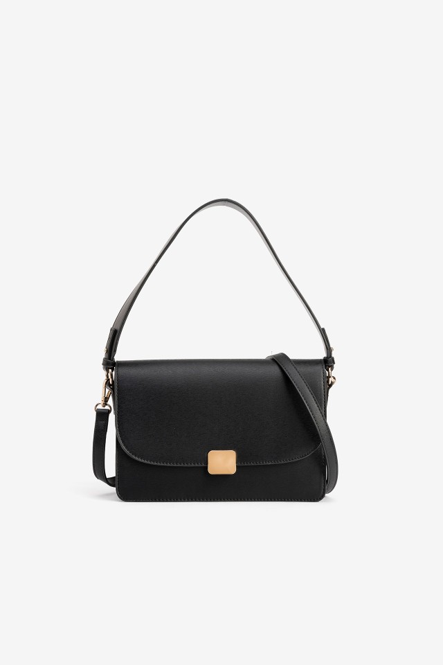 Carteira Preta Elegante