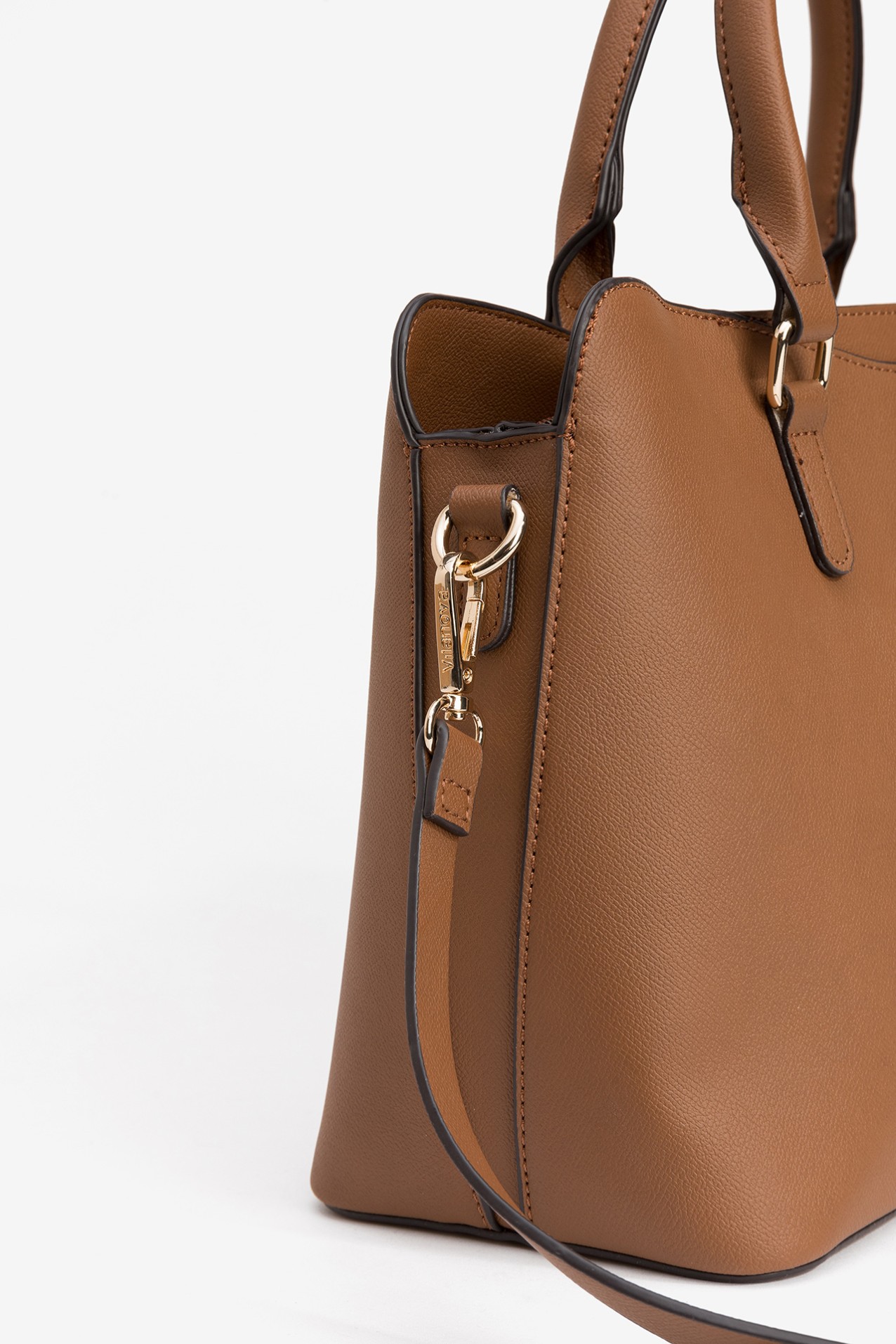 Brown Handbag with Strap