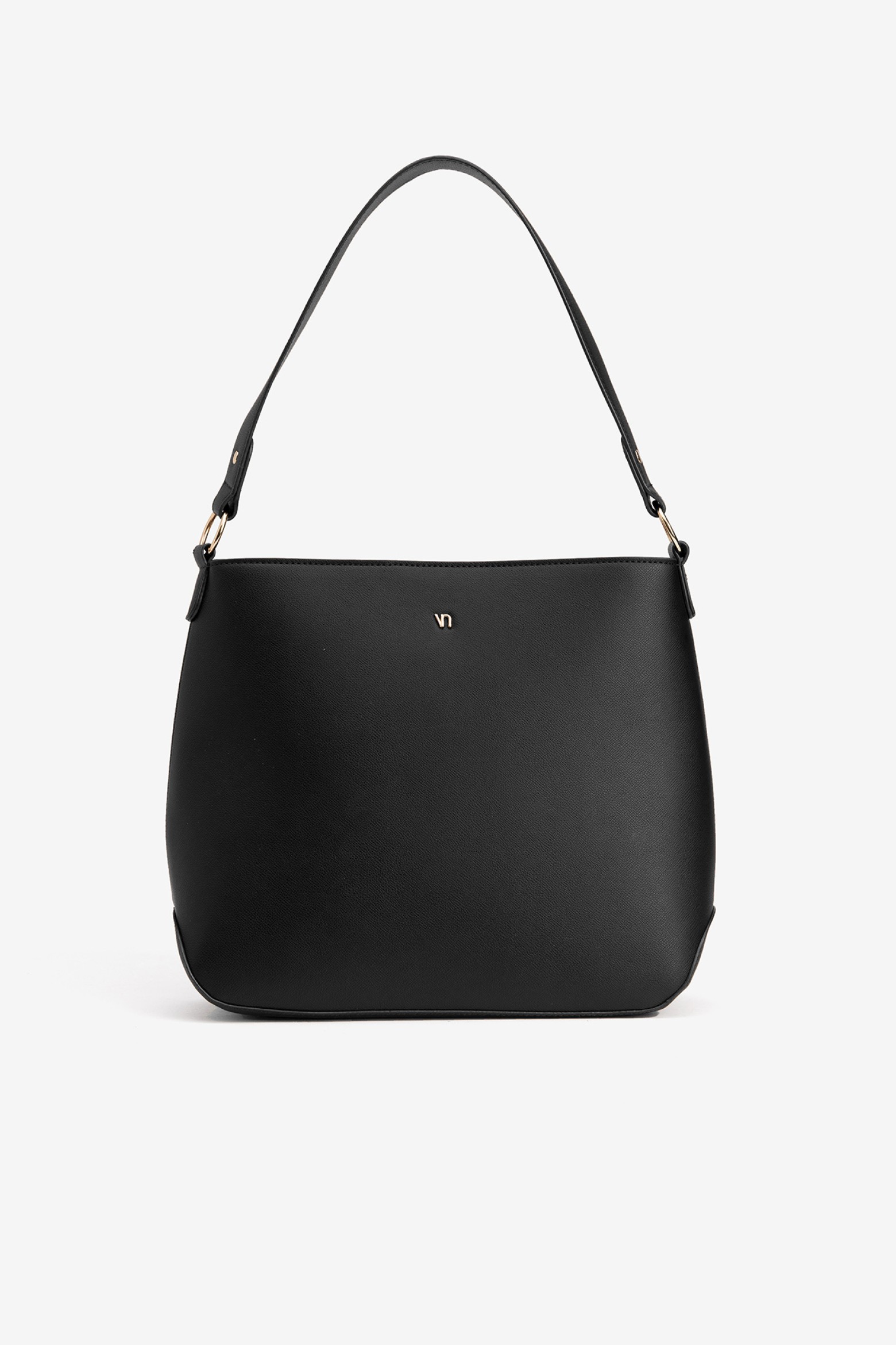 Sleek Black Handbag