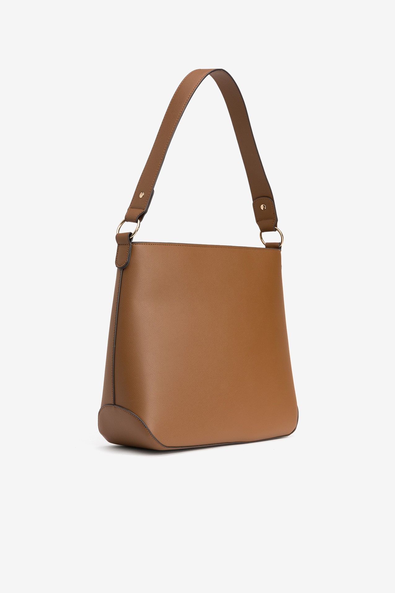 Brown Leather Shoulder Bag