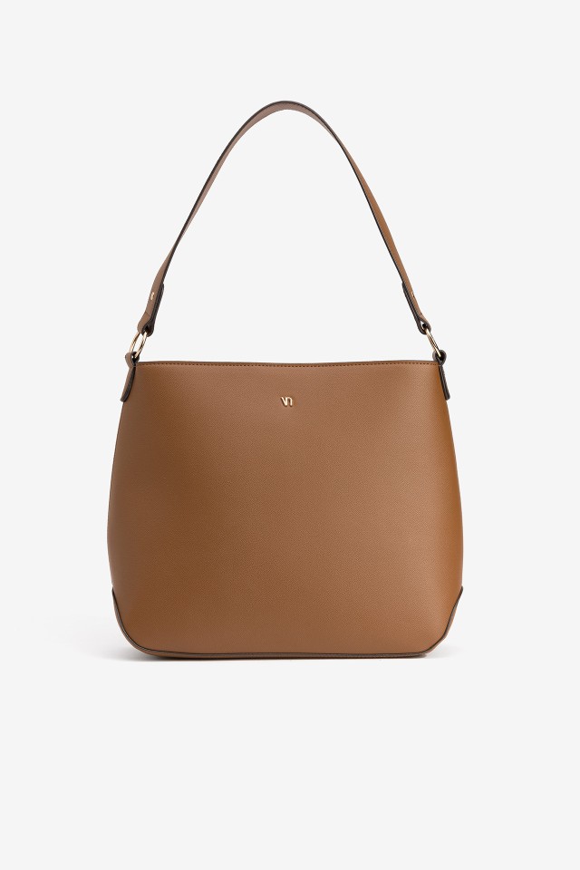 Brown Leather Shoulder Bag
