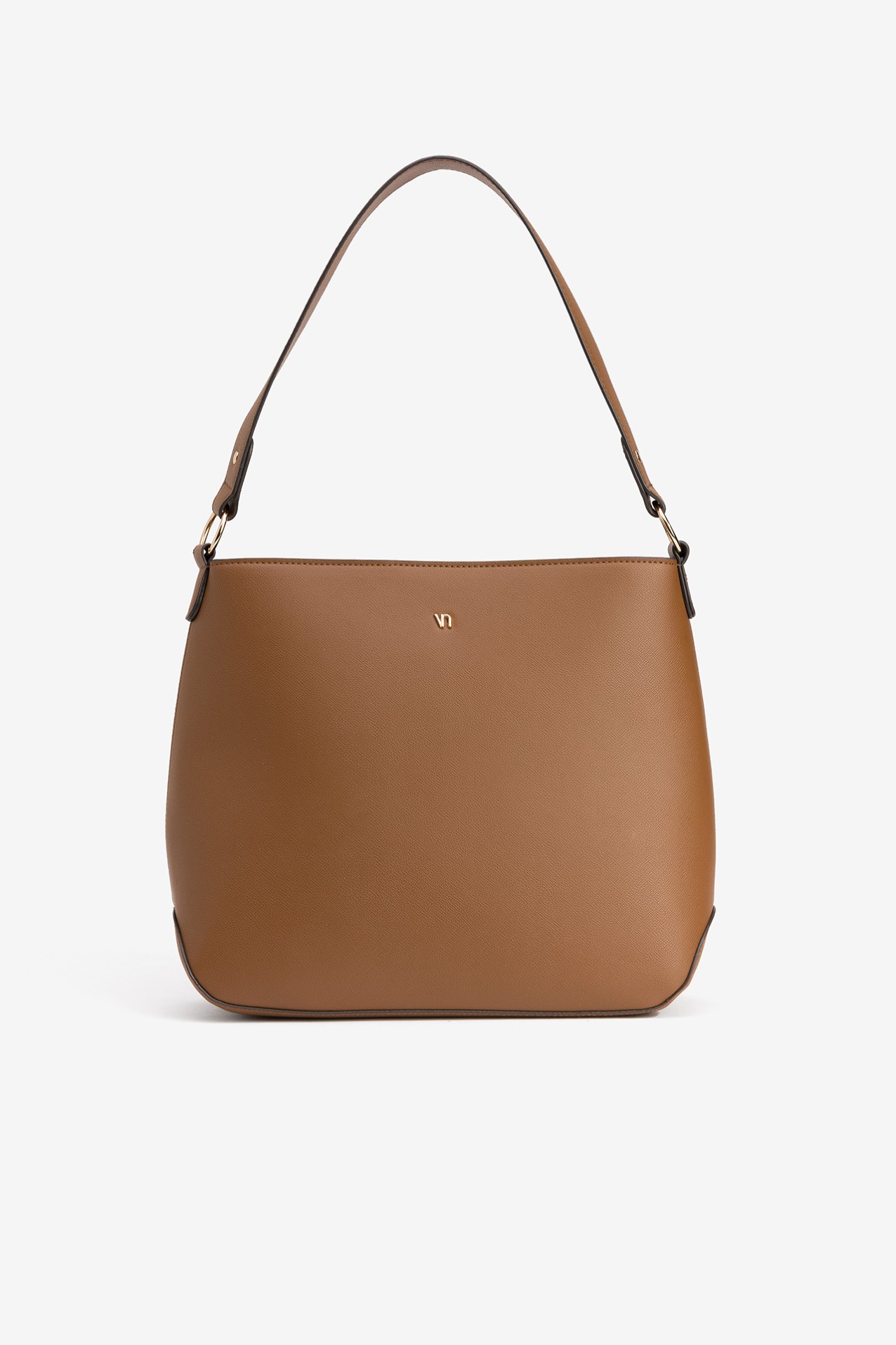 Brown Leather Shoulder Bag