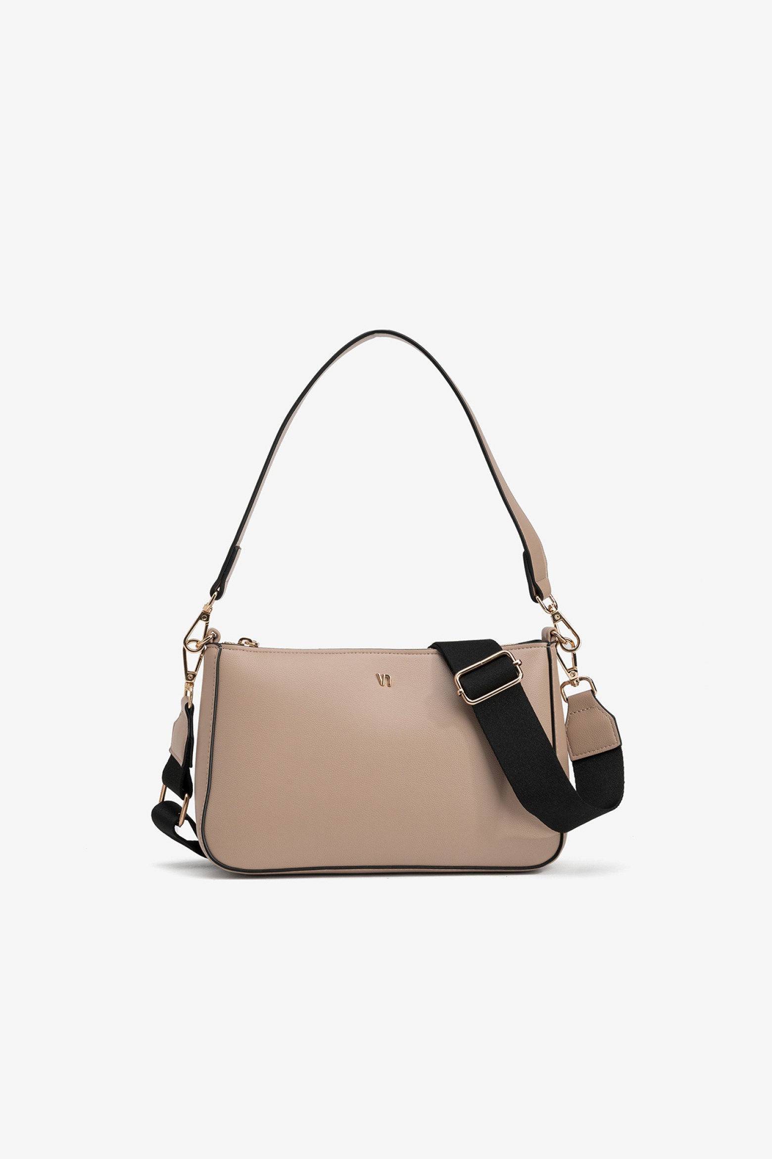 Chic Nude Shoulder Bag
