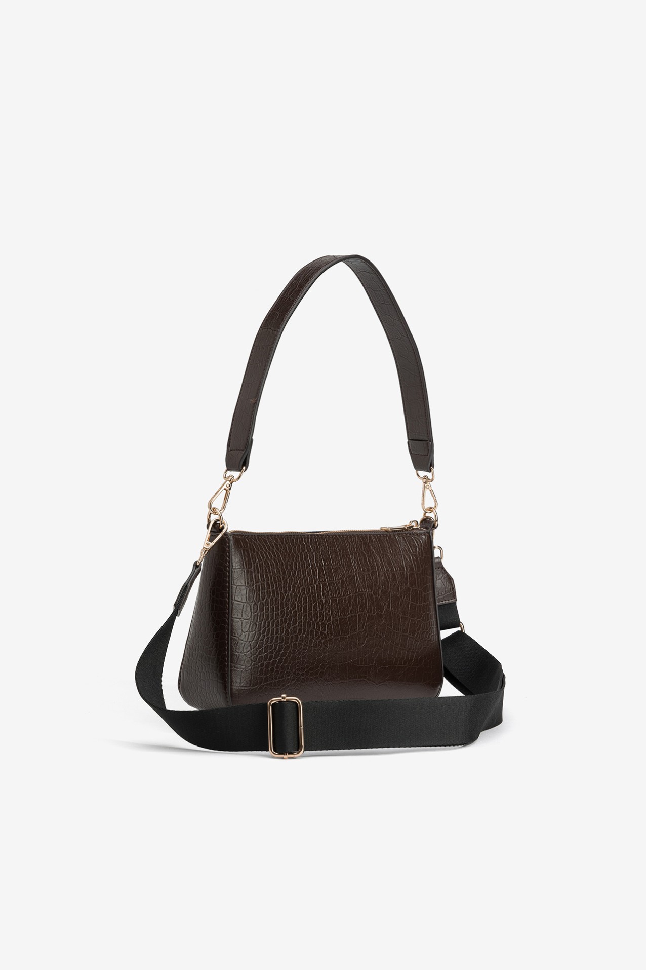 Carteira Castanha Texturizada