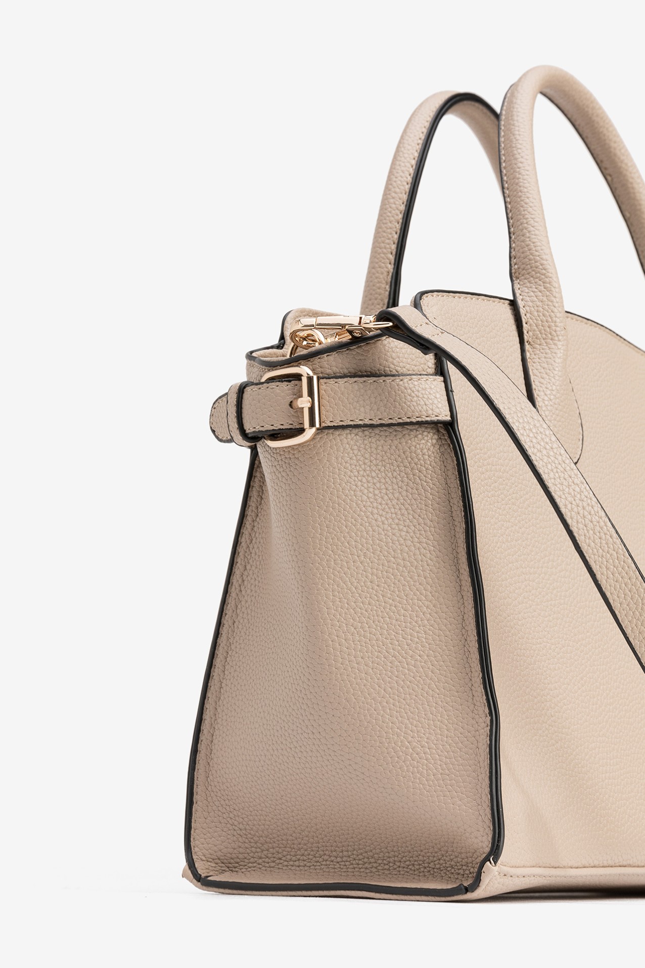 Bolso beige oscuro elegante