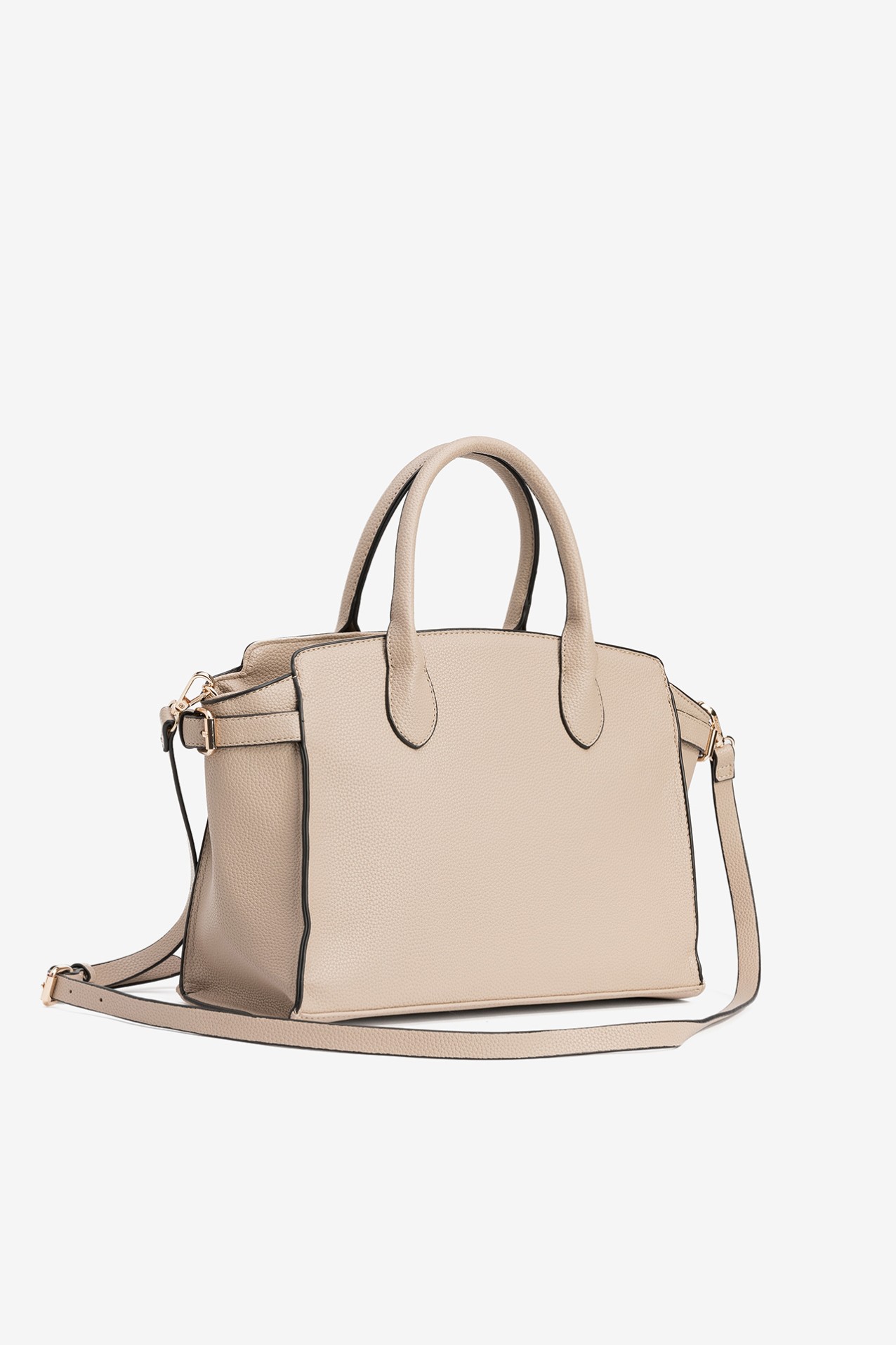 Bolso beige oscuro elegante