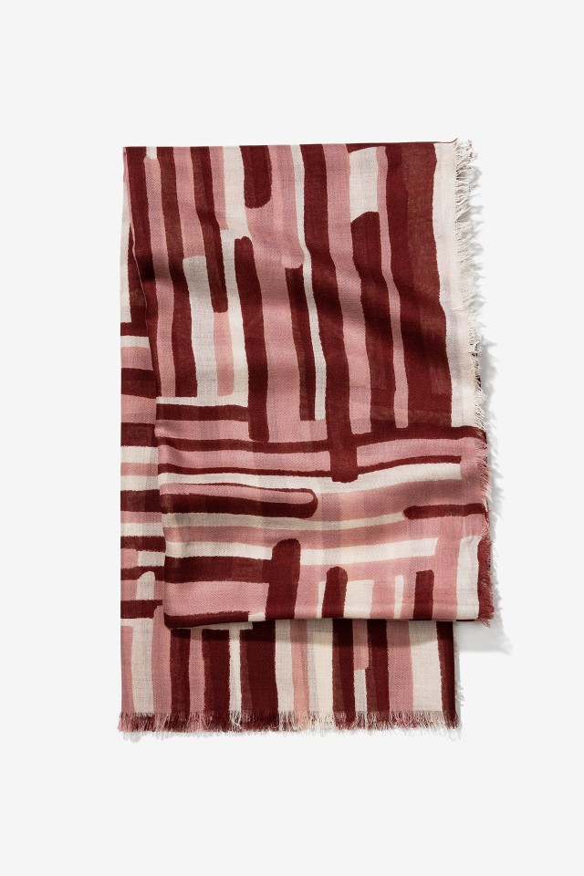 Pauelo Rectangular Estampado