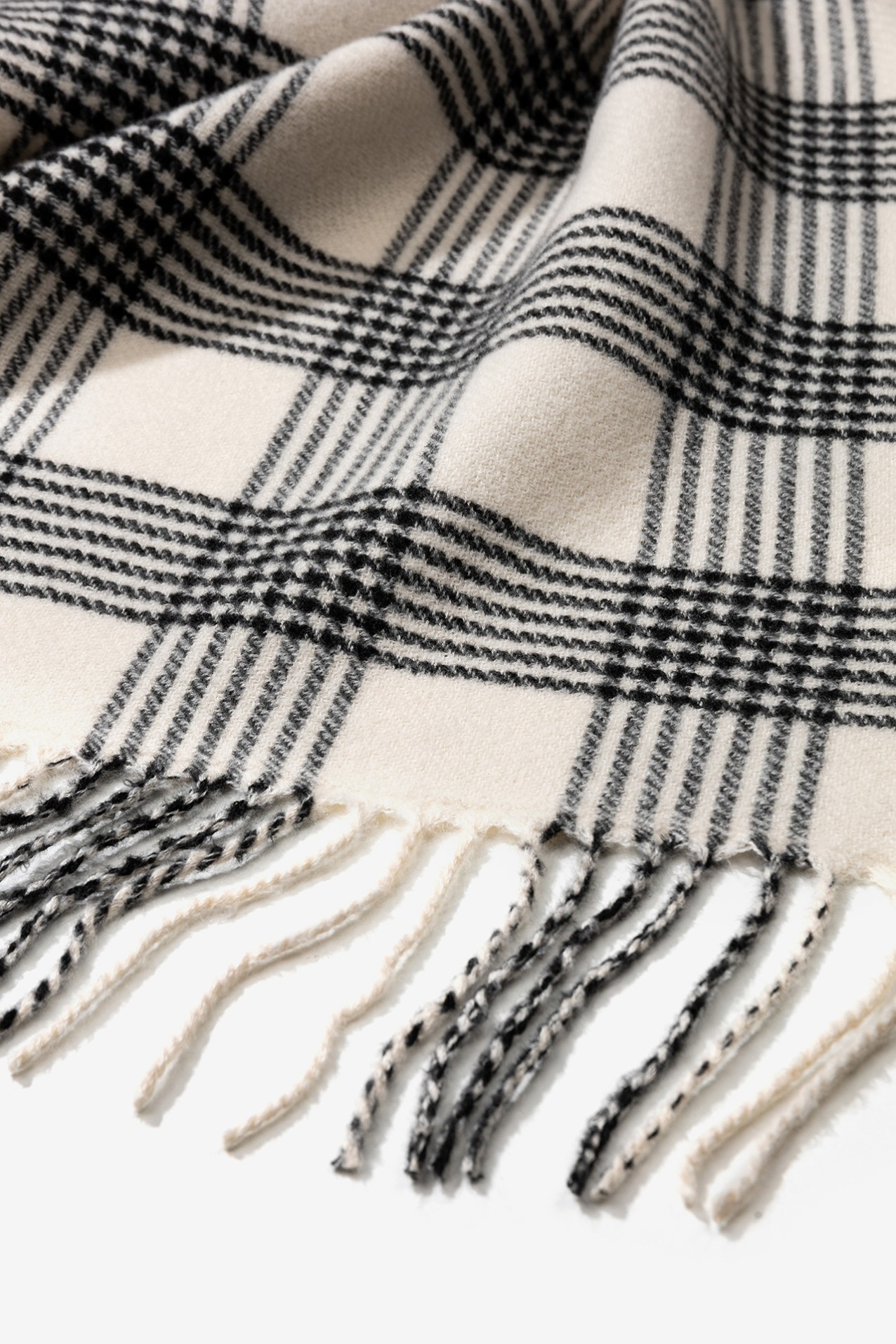 Plaid Scarf Blanket