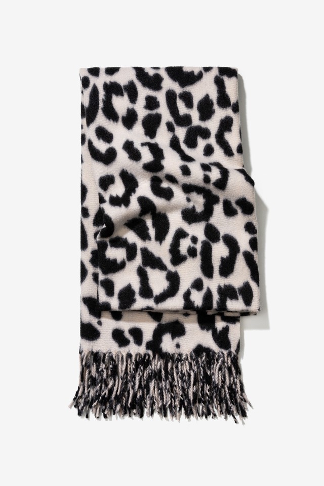 Leopard Print Scarf